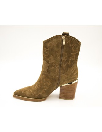 BOTIN MUJER ALMA EN PENA BORDADO 2