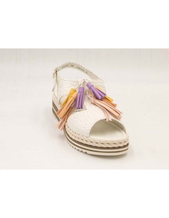 SANDALIA MUJER PONS QUINTANA 10267 BL 2