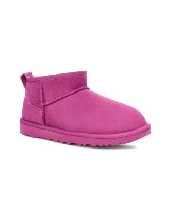 BOTIN MUJER UGG CLASSIC ULTRA MINI ROSA 2